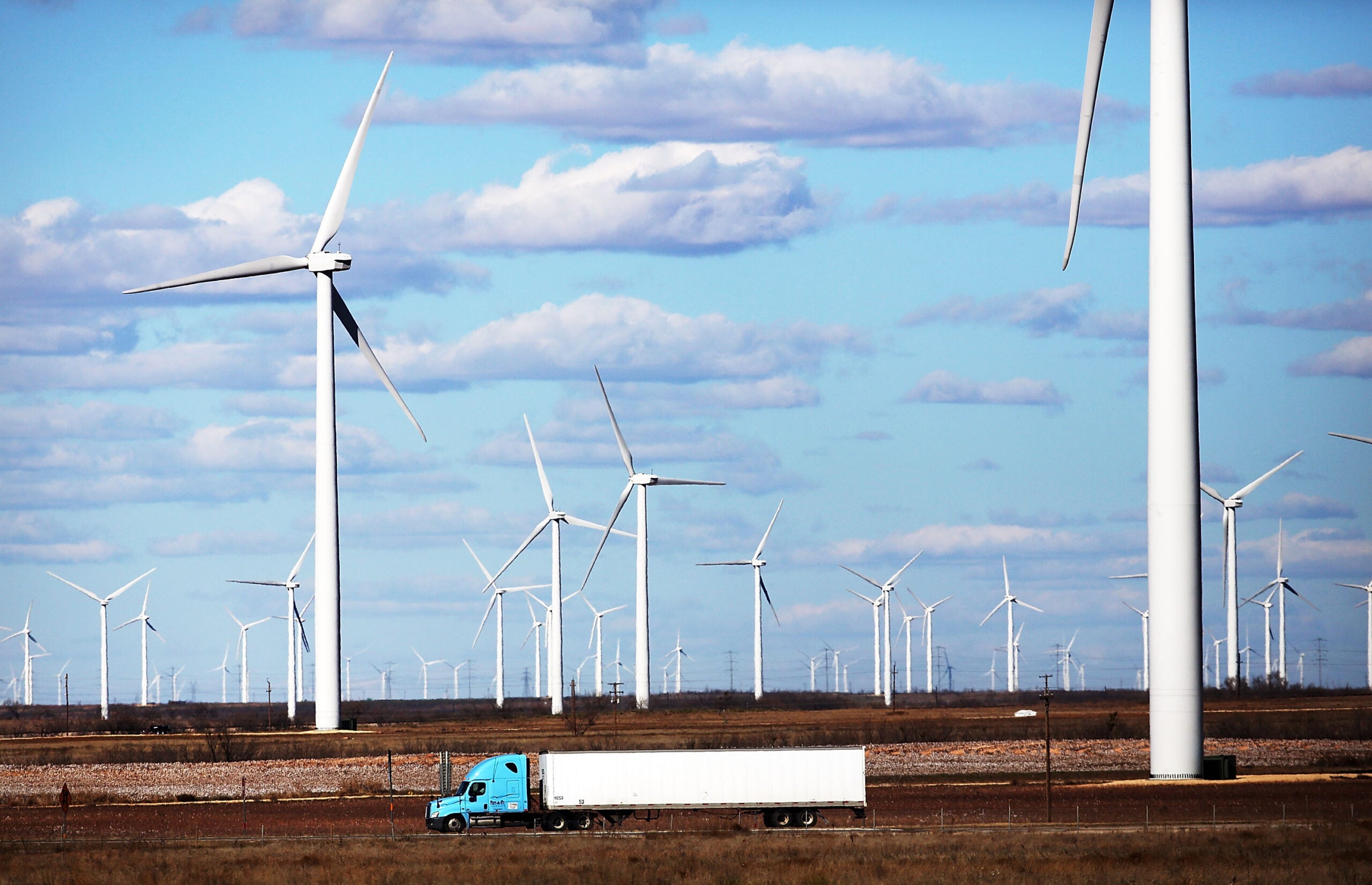 America’s red states lead wind and solar power surge