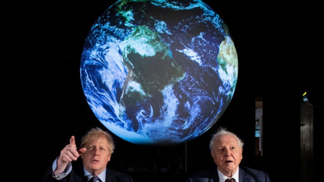 headshots-Boris-Johnson-David-Attenborough-in-front-of-planet-earth