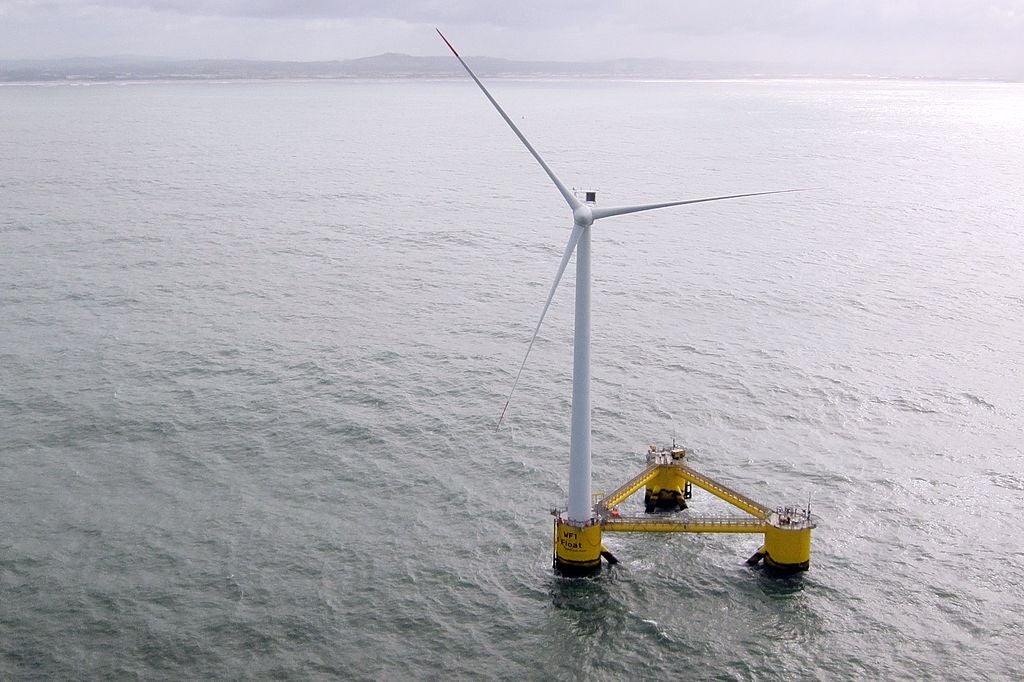 Deep Water Wind: These Huge, Floating Wind Turbines Could Help
