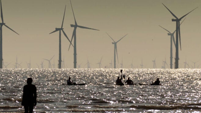 UK green bank support for offshore wind