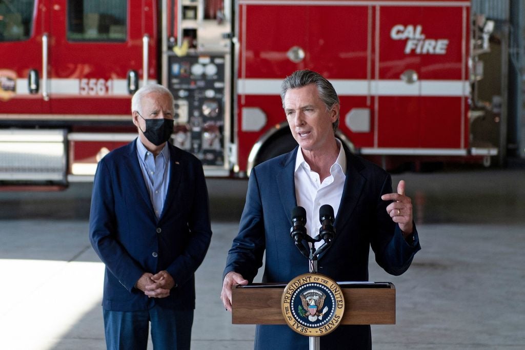 California Governor Gavin Newsom