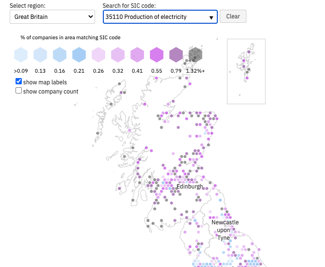 Where are energy industries clustered in the UK? Where are energy industries clustered in the UK?
