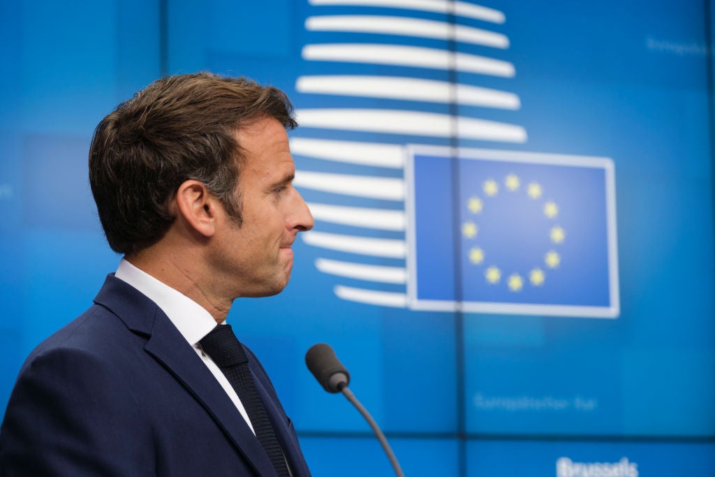 French President Emmanuel Macron