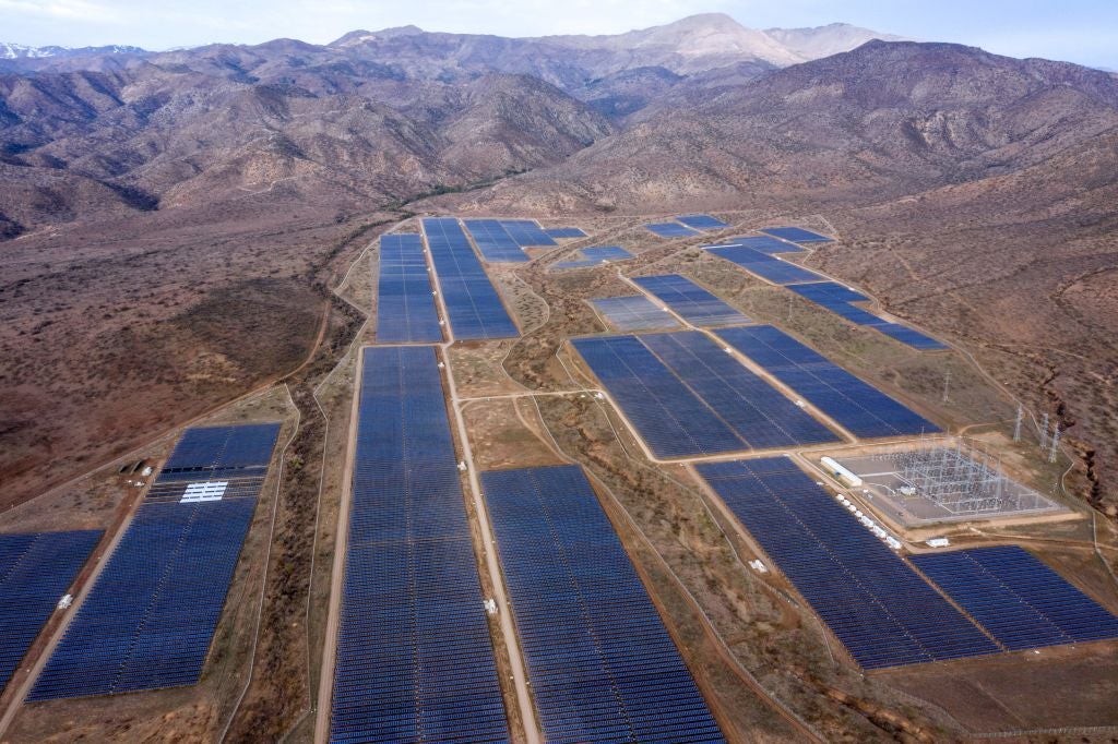 Solar power plant