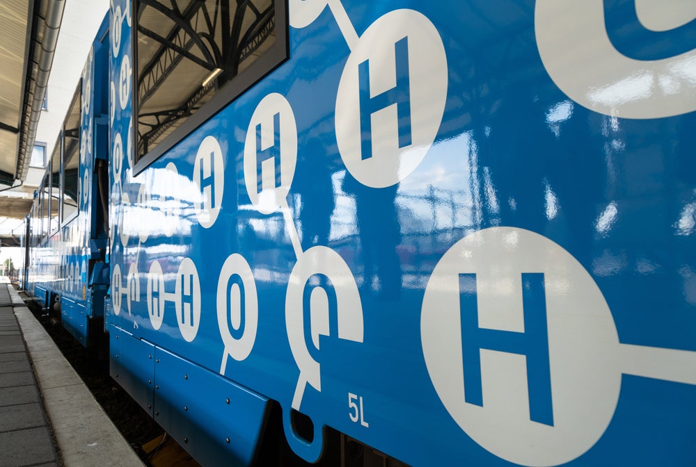 The first hydrogen train in the Netherlands is on display and open for public at the main train station in Groningen in March 2020. Due to new applications such as hydrogen-powered trains, demand for hydrogen grew in 2021.