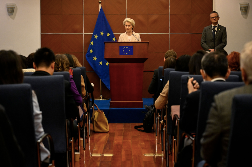 Breaking EU ranks, Polish leader in Beijing diplomacy push