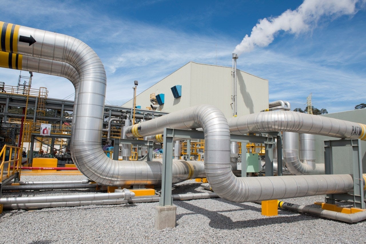Geothermal plant