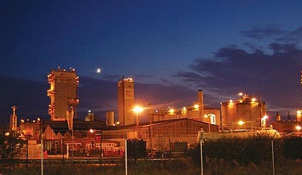 Welsh biomass plant